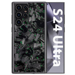 Big Grain Carbon Fiber Magnetic Bracelet with Gold Strap and Color Options - Teleplus big grain carbon fiber gold strap