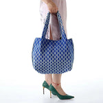 Big Wave Flying Woven Bag with Geometric and Pattern Collection - Teleplus big wave flying woven bag