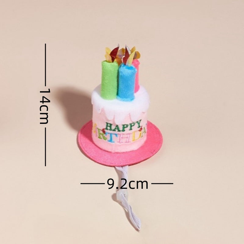 Birthday Hat and Triangle Loose-Leaf Binder Set for Dogs Pets - triangle loose-leaf binder birthday hat