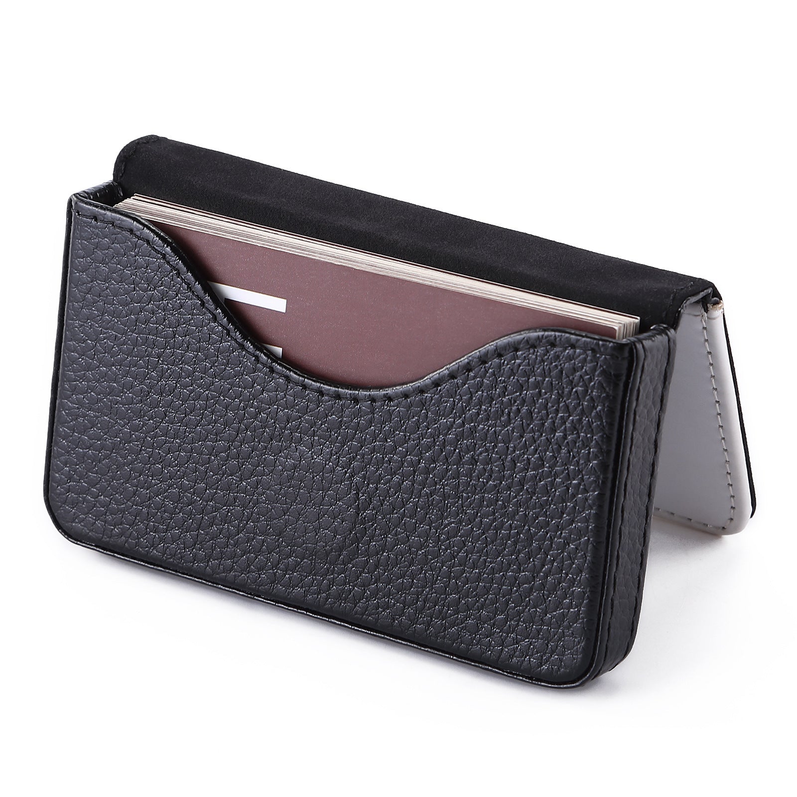 Black and Brown Card Holder for Travel Gifts in the United States - Sublimation Holder: Perfect Valentine’s Day Fun