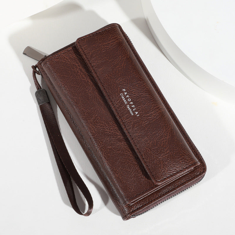 Black and Brown PU Wallet with 20% Off Urban Simplicity Packing - 20 urban simplicity packing