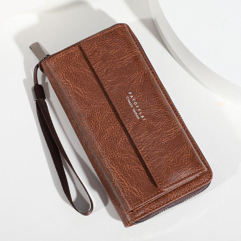 Black and Brown PU Wallet with 20% Off Urban Simplicity Packing - 20 urban simplicity packing