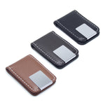 Black and Brown Synthetic Leather Lining for United States CHF Products - Magnetize Your Cash with Style Humor united