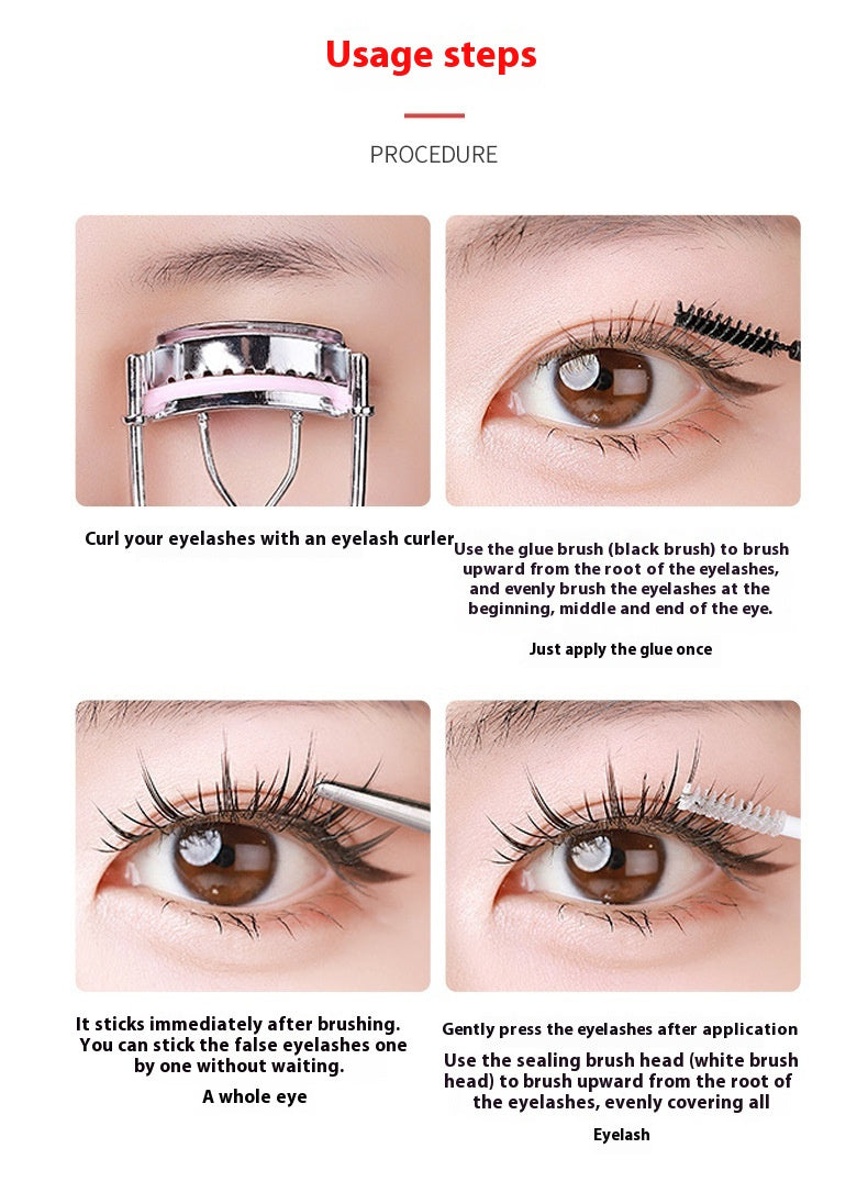 Black and Pink False Eyelash Glue with Sealant for Strong Lash Bond - Teleplus Eye eye lash glue bond sealan