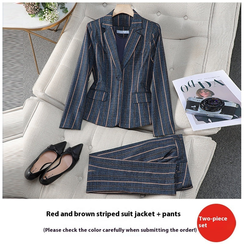 Black and Red Strip Suit Pants with Gray Stripe for Formal Wear - Teleplus red strip suit gray stripe pants