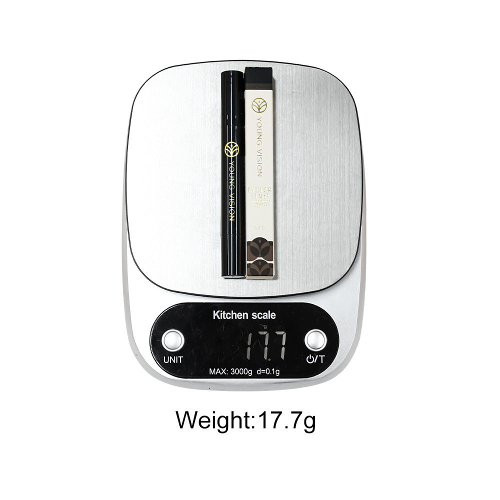 Black and White 4ml Eyeliner with Net 3-Year Shelf Life - white eyeliner 3-year shelf life