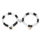 Black And White Cat Bracelet Fashion Love Magnetic - Black And White Cat Love Magnetic Bracelet Set