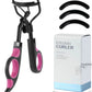 Black and White Portable Eyelash Curler with Tape Packaging Options - Teleplus portable eyelash curler novice