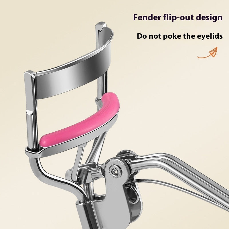 Black and White Portable Eyelash Curler with Tape Packaging Options - Teleplus portable eyelash curler novice