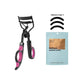 Black and White Portable Eyelash Curler with Tape Packaging Options - Teleplus portable eyelash curler novice