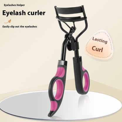 Black and White Portable Eyelash Curler with Tape Packaging Options - Teleplus portable eyelash curler novice