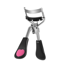 Black and White Portable Eyelash Curler with Tape Packaging Options - Teleplus portable eyelash curler novice