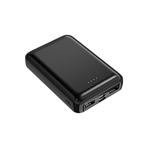 Black and White Portable Power Bank with Creative Design - Teleplus portable power bank white creative design