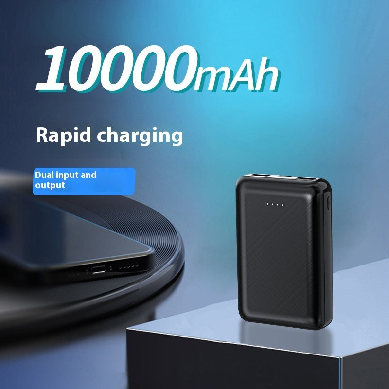 Black and White Portable Power Bank with Creative Design - Teleplus portable power bank white creative design