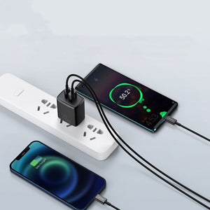 Black and White Quick Charge Charger Mini for General-Purpose Charging - Like a Pro with quick charge charger mini