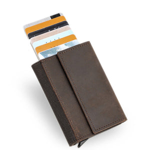 Black Angel Leather Card Holder for the United States in CHF Currency - Sleek Keeps Your Cash Secure united states chf