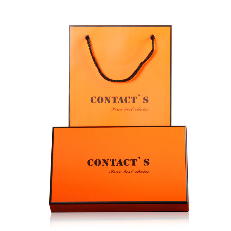 Black Angel Leather Wallet Packaging Box for United States and CHF Buyers - Wallets: Fashion with a Witty Twist united