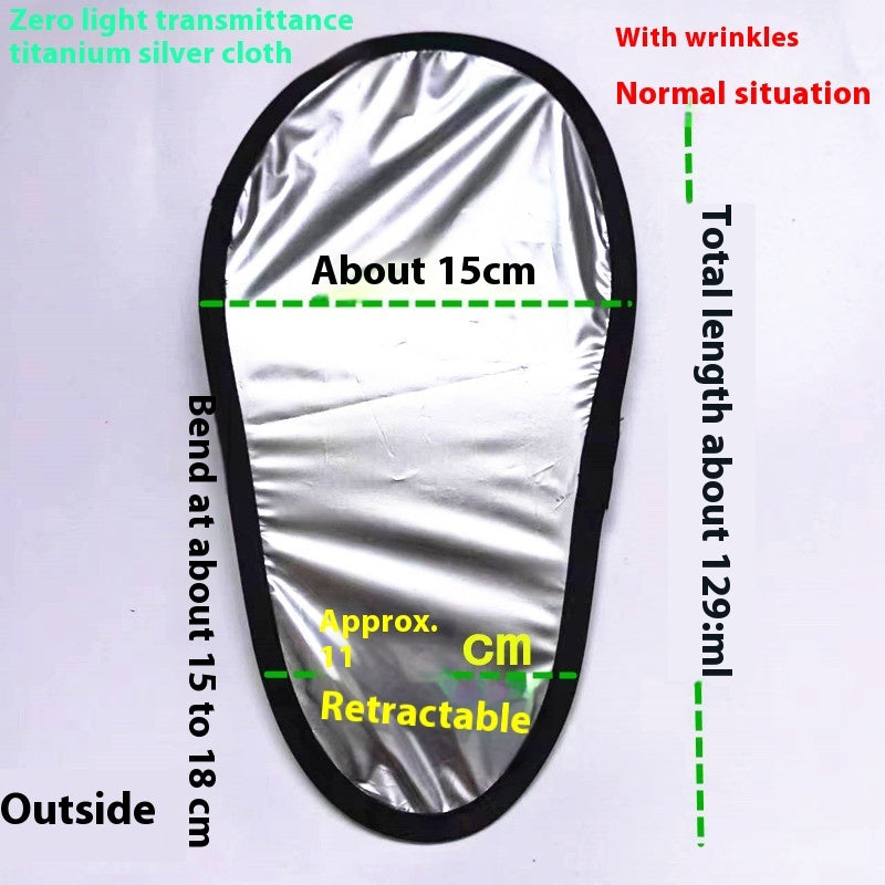 Black Car Phone Holder Sunshade with Side Gear and Rechargeable Option - Teleplus car phone holder sunshade sun shield