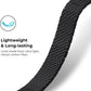 Black Carbon Fiber Strap for Apple Watch 22mm Lightweight Resin Design - Teleplus carbon fiber strap black lightweight