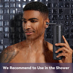 Black Convenient Electric Ear Wash with 250ml Water Tank and Rechargeable Battery - Teleplus convenient electric ear