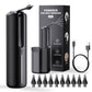 Black Convenient Electric Ear Wash with 250ml Water Tank and Rechargeable Battery - Teleplus convenient electric ear