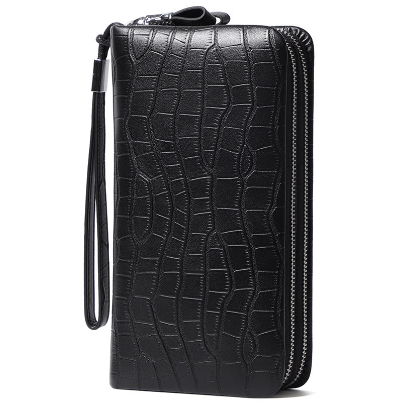 Black Genuine Cowhide Leather Lining Wallets in Small Medium Large Sizes - Wallet So Nice Even Your Cards Will Take