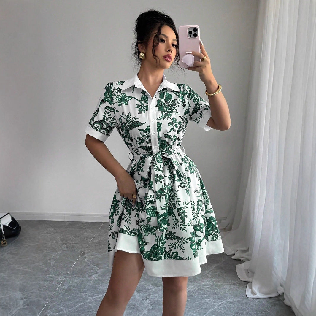 Black Green Blue Polyester Shirt for Men with Elegant and Casual Style - Teleplus