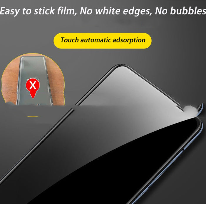 Black HD Tempered Glass for Aquos Zero2 and R6 Curved Screen with Edge - Teleplus curved screen cover black edge mobile