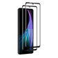 Black HD Tempered Glass for Aquos Zero2 and R6 Curved Screen with Edge - Teleplus curved screen cover black edge mobile