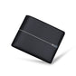 Black Leather Wallet for Men Heartfelt Gift Suitable United States and CHF - Manly That Says I Have My Life Together