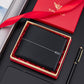 Black Leather Wallet for Men Heartfelt Gift Suitable United States and CHF - Manly That Says I Have My Life Together