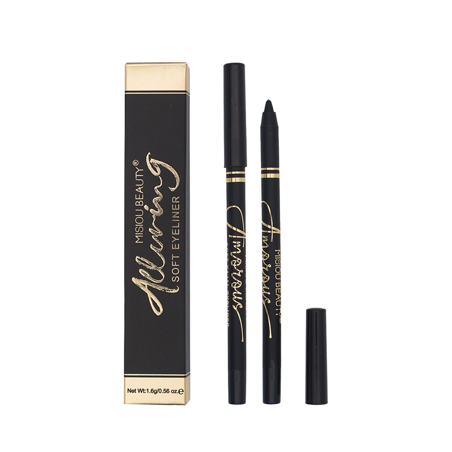 Black Liquid Eyeliner for All Skin Types Professional Makeup Tool - Teleplus black liquid eyeliner professional makeup