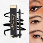 Black Liquid Eyeliner for All Skin Types Professional Makeup Tool - Teleplus black liquid eyeliner professional makeup