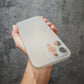 Black Minimalist Shockproof Phone Case Compatible with iPhone 13 12 11 Pro