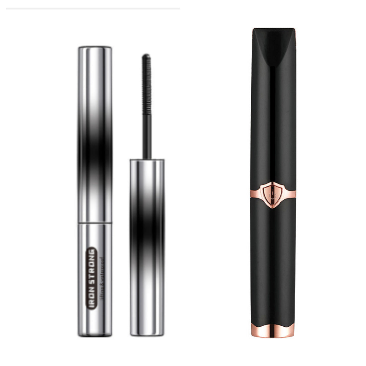 Black Net 14ml Long Mascara for Curl and Volume with Eyelash Clip - Teleplus long mascara curl