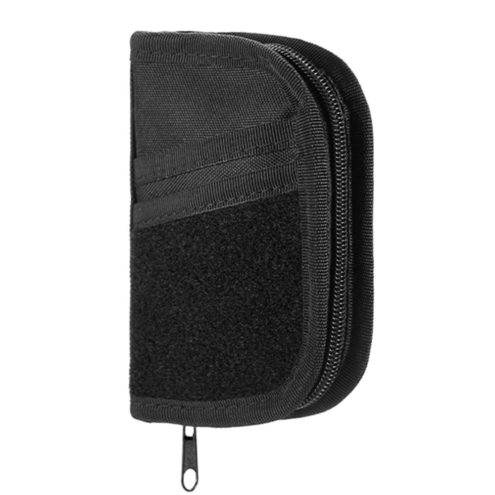 Black Nylon EDC Tool Storage Wallet for Outdoor and Everyday - Tiny Bag Big Dreams All edc tool storage