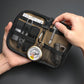 Black Nylon EDC Tool Storage Wallet for Outdoor and Everyday - Tiny Bag Big Dreams All edc tool storage