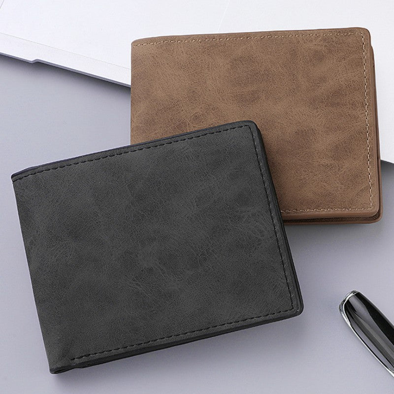 Black or Dark Brown Leather Card Holder with Breathable Polyester Lining - Teleplus dark brown leather card holder
