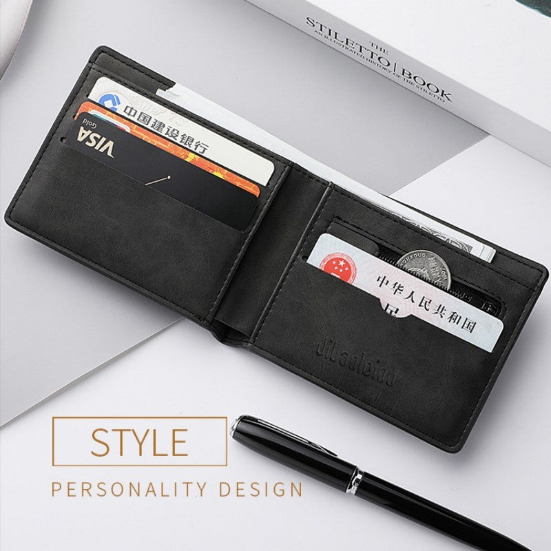 Black or Dark Brown Leather Card Holder with Breathable Polyester Lining - Teleplus dark brown leather card holder