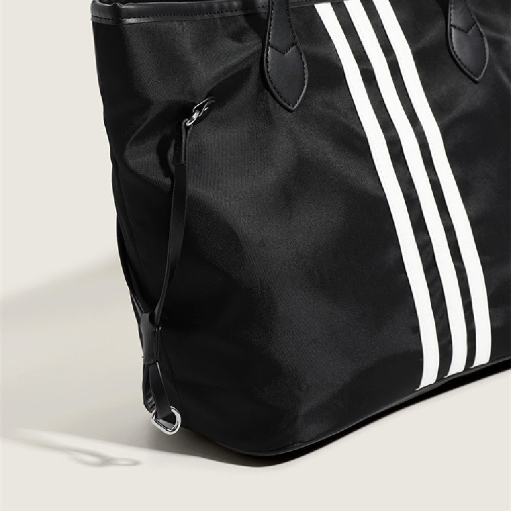 Black Oxford Cloth Travel Bag with Concealed Pocket for United States and CHF - Teleplus united states chf oxford cloth