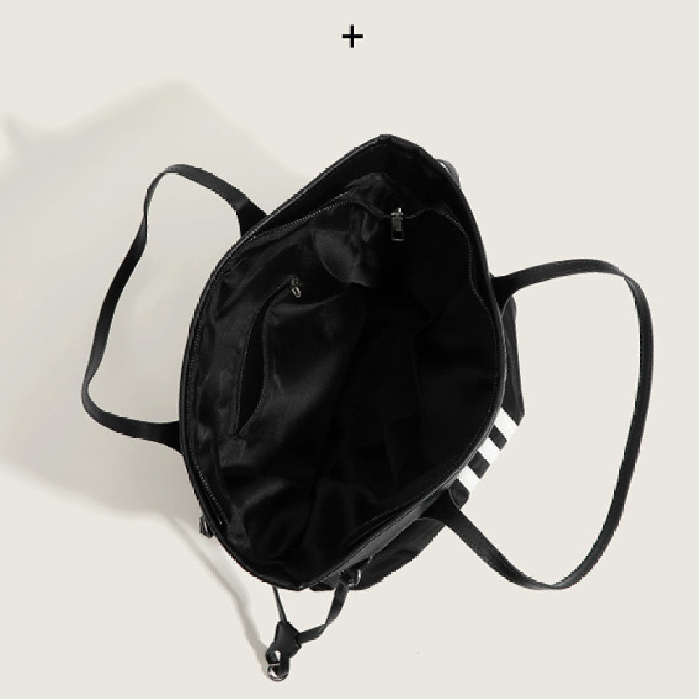 Black Oxford Cloth Travel Bag with Concealed Pocket for United States and CHF - Teleplus united states chf oxford cloth