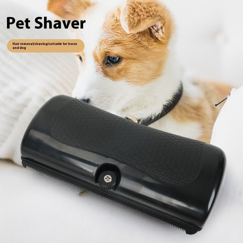 Black Pet Comb for Dogs Grooming and Shedding Removal Tool - pet comb