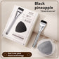 Black Pineapple CP Brush Set Powder with Soft Double Sided Puff - pineapple cp brush set powder soft double sided