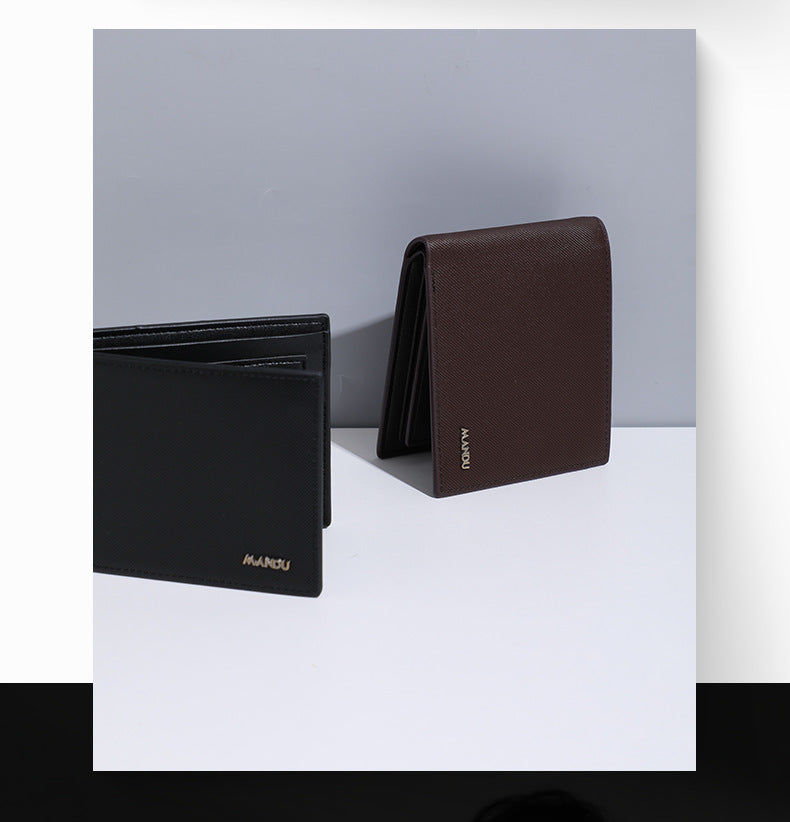 Black Polyester Business Wallet with RFID Anti-Theft Card Holder for United States - Tame Your Stuff This Mighty Men’s