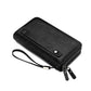 Black PU Leather Anti-Theft Card Holder Suitcase with Multiple Compartments - Teleplus anti-theft card holder teleplus
