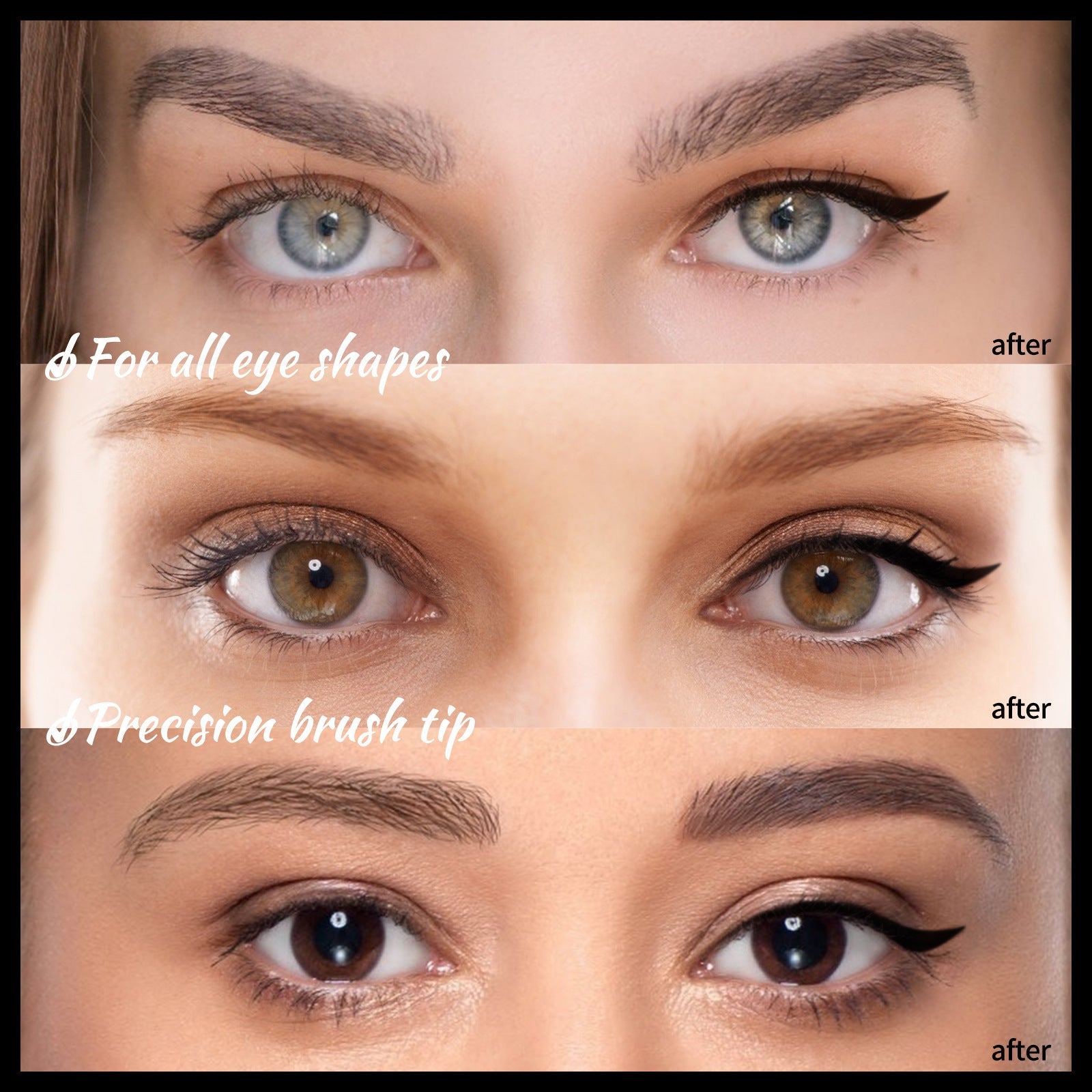 Black Seal Eyeliner Waterproof Long-Lasting 3 Years Shelf Life - Teleplus Long Lasting seal eyeliner waterproof