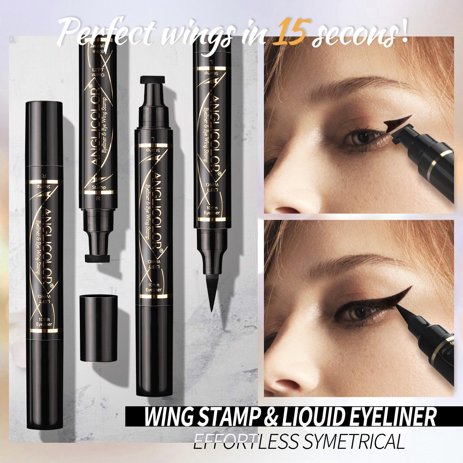 Black Seal Eyeliner Waterproof Long-Lasting 3 Years Shelf Life - Teleplus Long Lasting seal eyeliner waterproof