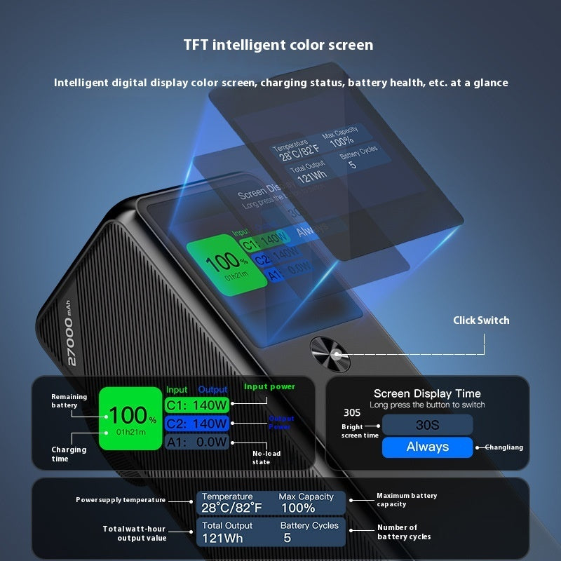 Black Shell Plastic Enclosure for Fast Charging Devices 154.5mm x 52.5mm - black shell plastic enclosure fast charging