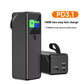 Black Shell Plastic Enclosure for Fast Charging Devices 154.5mm x 52.5mm - black shell plastic enclosure fast charging