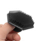 Black Silicone Face Brush for Gentle Cleaning and Easy Skincare Routine - black silicone face brush cleaning